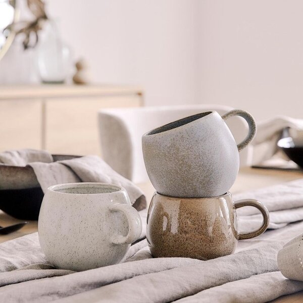 Set tří keramických hrnečků Bloomingville Addison