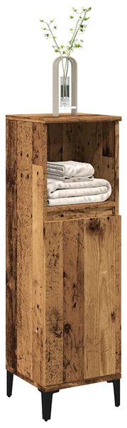 Koupelnová skříňka old wood 30 x 30 x 100 cm kompozitní dřevo