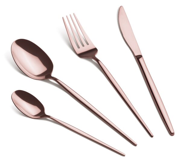 Sada příborů 24 ks Rosegold Metallic Line