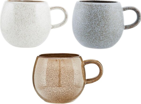 Set tří keramických hrnečků Bloomingville Addison