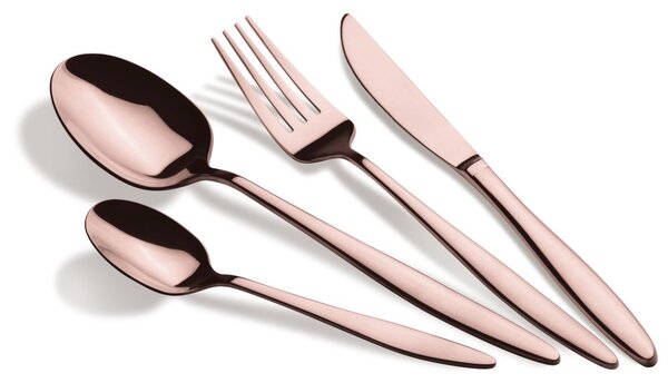 Sada příborů 24 ks Rosegold Metallic Line