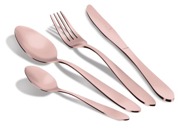 Sada příborů 24 ks Rosegold Metallic Line