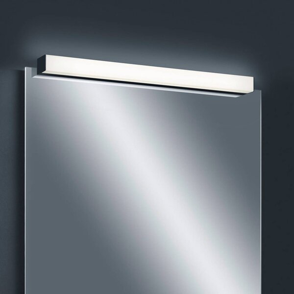 Helestra Lado LED osvětlení zrcadla černá 120 cm, Černá, Koupelna, kov, Moderní