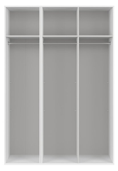 FLEX šatní skříň 150/24, bílá