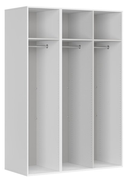 FLEX šatní skříň 150/24, bílá