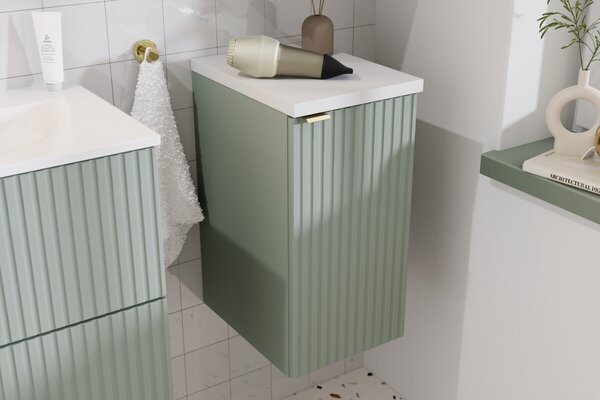 Comad Závěsná koupelnová skříňka Line Reed Green D 81-30-1D zelená