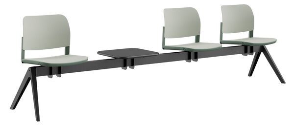 LD SEATING - Lavice DUO trojmístná se stolkem