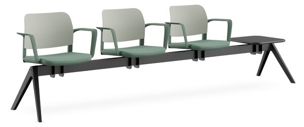 LD SEATING - Lavice DUO trojmístná se stolkem