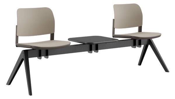 LD SEATING - Lavice DUO dvojmístná se stolkem