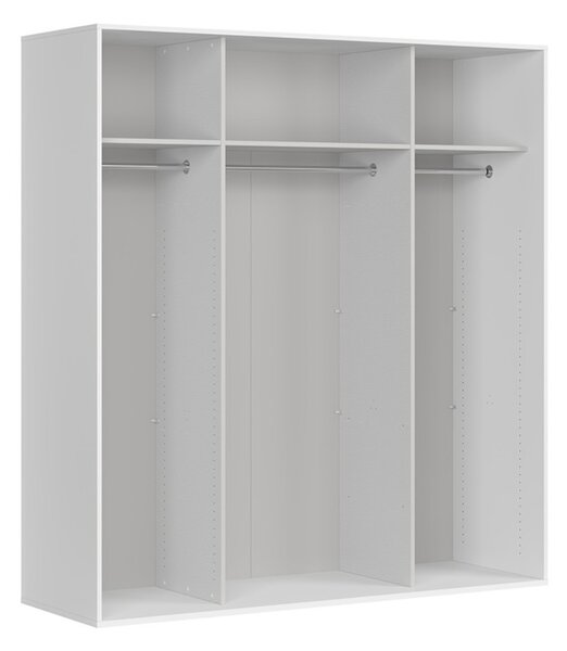 FLEX šatní skříň 200/25, bílá