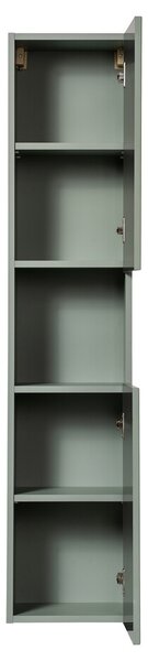 Comad Koupelnová sestava Line Reed Green Pati se skříňkami a umyvadly 140 cm zelená/dub evoke