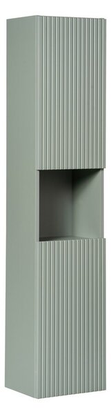 Comad Koupelnová sestava Line Reed Green se skřínkami a umyvadly 140 cm zelená/dub evoke
