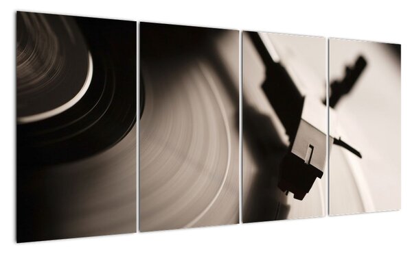 Obraz gramofonu (160x80cm)