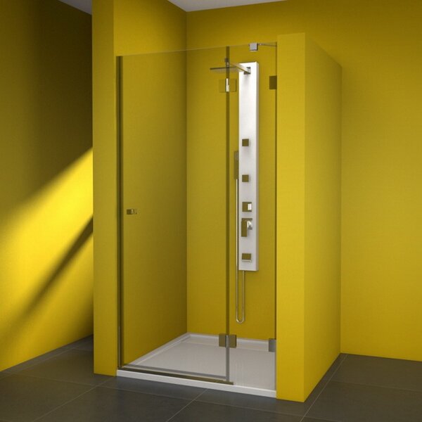 Otevíravé sprchové dveře Teiko NSDKR 1/90 R S-WO V333090R52T41003 90x187 cm / výplň Transparent - Water Off
