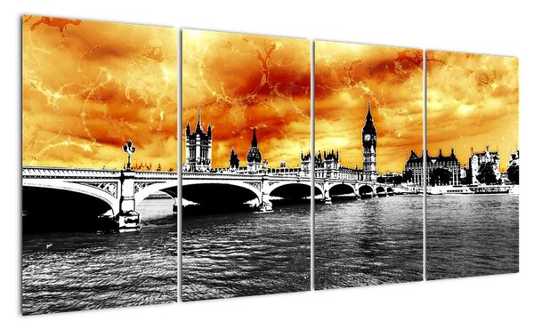 Obraz Londýna (160x80cm)