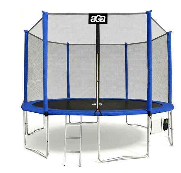 Trampolína Aga SPORT PRO 400 cm Blue + ochranná síť