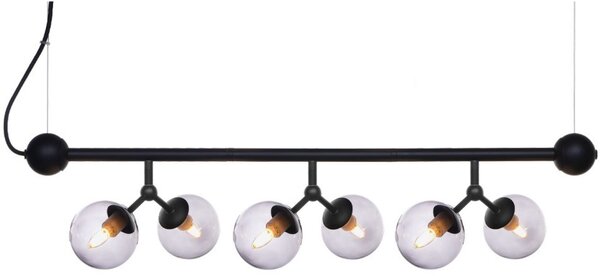 Halo Design Skleněné závěsné světlo Atom 80 cm