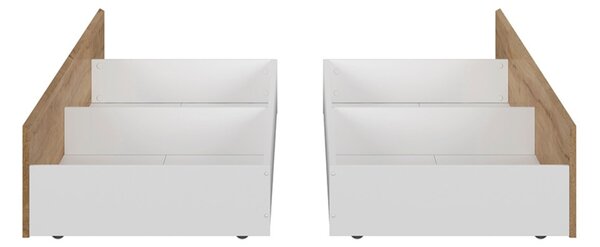 HOLTEN šuplík pod postel SZU (160 a 180 cm), dub waterford