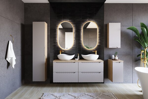 Comad Umyvadlová skříňka Nova Cashmere 82-60-2D kašmírová