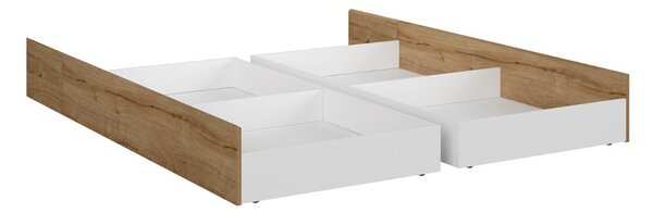 HOLTEN šuplík pod postel SZU (160 a 180 cm), dub waterford