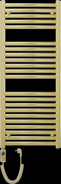Mexen Helios, elektrické topné těleso 1200 x 500 mm, 600 W, zlatá lesklá, W103-1200-500-2600-50