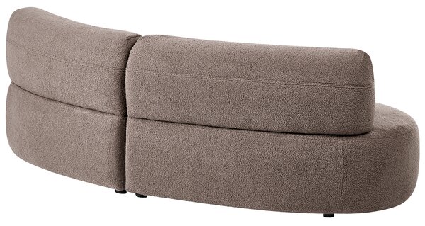 Pohovka 3místná LAERDAL Buklé Taupe