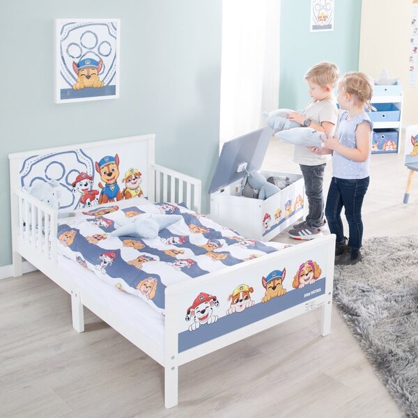 Bavlněné dětské povlečení do postýlky 100x135 cm Paw Patrol – Roba