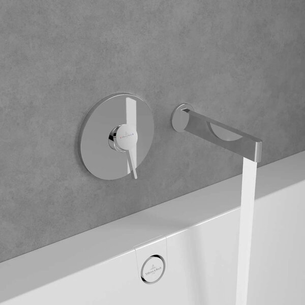 Villeroy & Boch Výtok vany série Dawn 60x60x220mm chrom, 1 ks