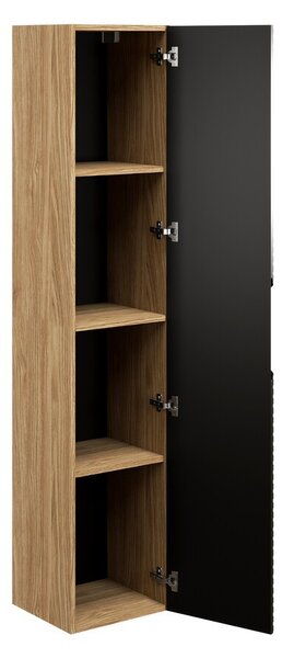 Comad Koupelnová sestava Ocean 90 cm s umyvadlem a skříňkami černá/dub olejovaný