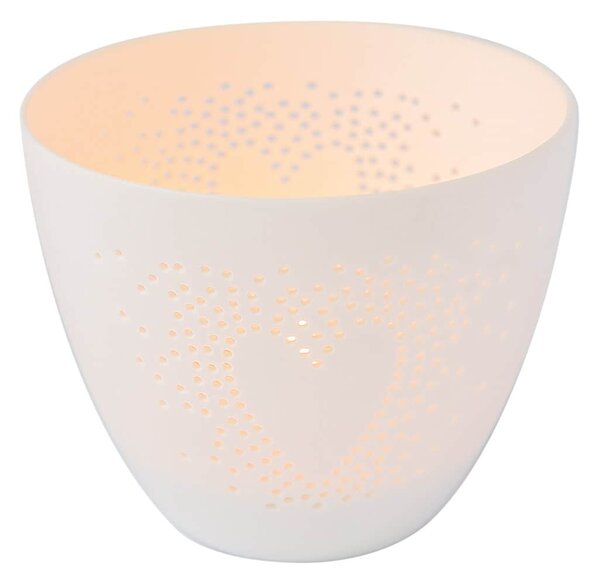 Porcelánový svícen Heart Small