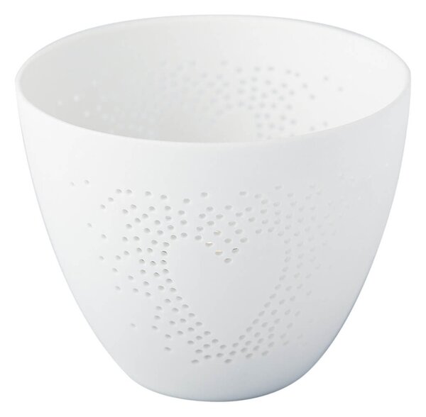 Porcelánový svícen Heart Small