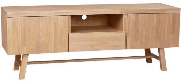 Dubový TV stolek ROWICO BROOKLYN 160 x 45 cm