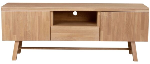Dubový TV stolek ROWICO BROOKLYN 160 x 45 cm
