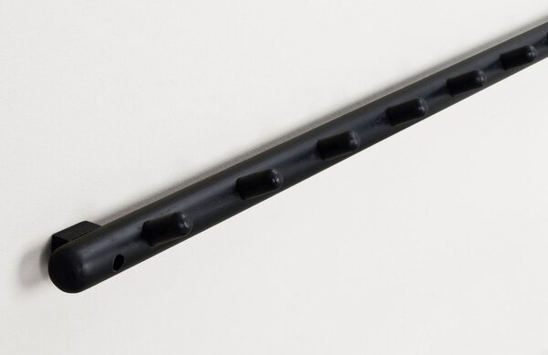 Černý dubový nástěnný věšák ROWICO MILFORD 80 cm