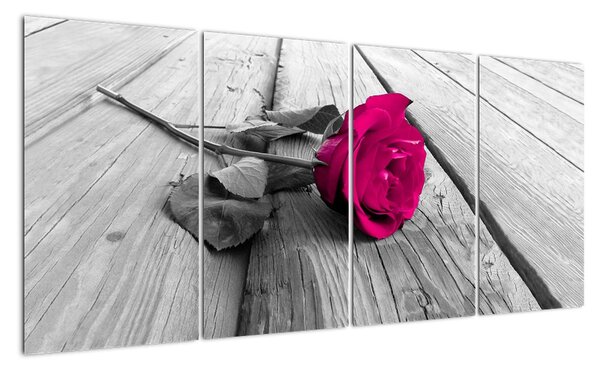 Obrazy květin - růže (160x80cm)