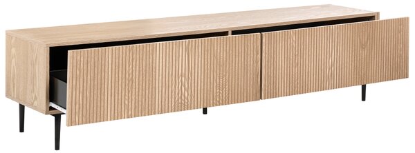 TV stolek BLYTHE Světlý jasan