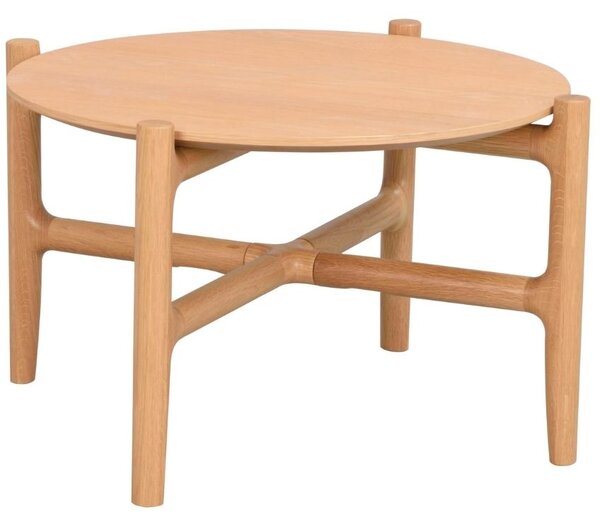 Dubový konferenční stolek ROWICO HOLTON 55 cm