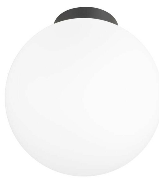 BIG WHITE SLV SUN 30 nástěnné svítidlo, kulaté, 1x max. 60W, E27, černé 1008127
