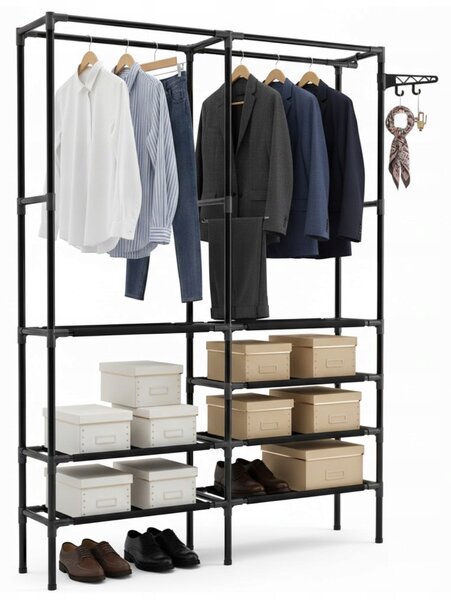 Skříň Zolta Luxury Home Collection 86 x 174 x 44 cm černá