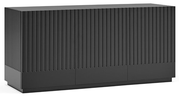 Černá lakovaná komoda Teulat Doric 148 x 48 cm