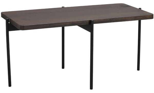 -25 % Dny MOMENTI– Hnědý jasanový konferenční stolek ROWICO SHELTON 95 x 50 cm