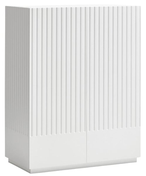 Bílá lakovaná komoda Teulat Doric 91 x 48 cm