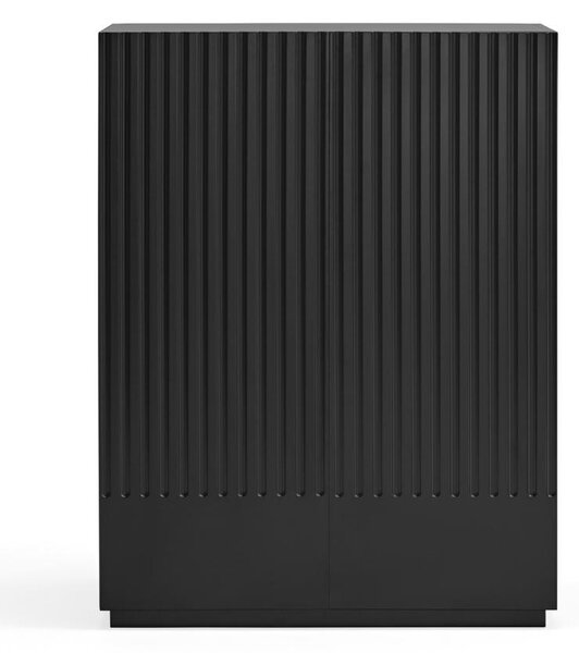 Černá lakovaná komoda Teulat Doric 91 x 48 cm