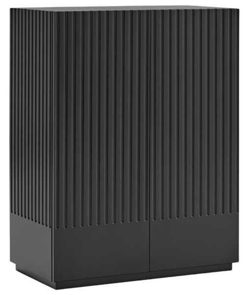 Černá lakovaná komoda Teulat Doric 91 x 48 cm
