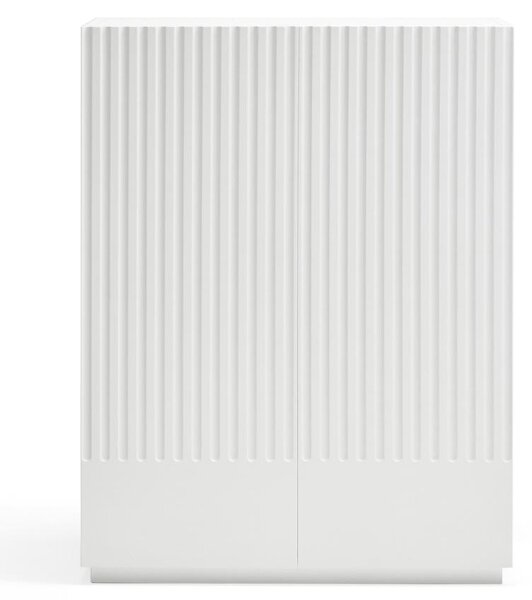 Bílá lakovaná komoda Teulat Doric 91 x 48 cm