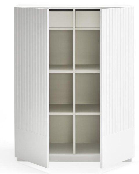 Bílá lakovaná komoda Teulat Doric 91 x 48 cm