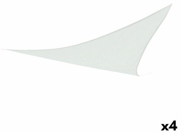 Stínící plachty Aktive Trojúhelníkové, Bílé 500 x 500 cm (4 kusů)