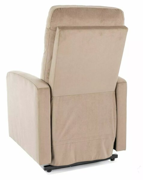 OTAVA relaxační křeslo elektrické, béžová