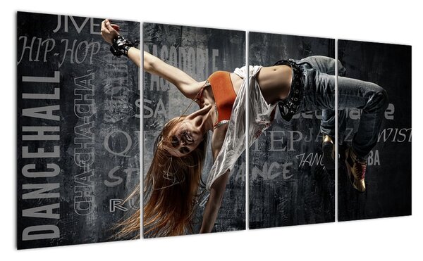 Street dance - obraz (160x80cm)