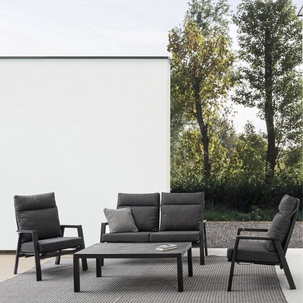 Bizzotto designové zahradní odkládací stoly Kledi (šířka 120 cm)